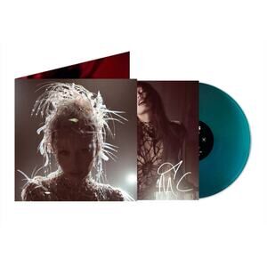 Miley Cyrus - Something Beautiful Sea Blue Vinyl SIGNED